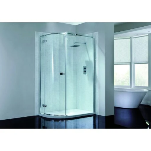 April Prestige2 900x760mm Offset Quadrant Enclosure Left Hand
