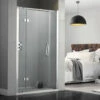 Aquadart Inline Hinged Door Recess 1000mm -Bathroom Shower Shop aquadart aq1012