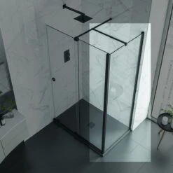 Aquadart Rolla 8 Side Panel 900mm Matt Black