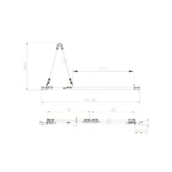 Aquadart Venturi 6 Frameless Bifold Shower Door 900mm -Bathroom Shower Shop aquadart aq9373s 2