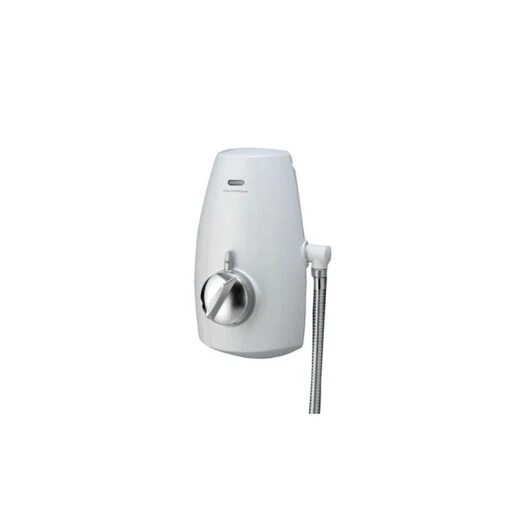 Aqualisa Aquastream Thermo With 90mm Harmony Head – White/Chrome - Image 2