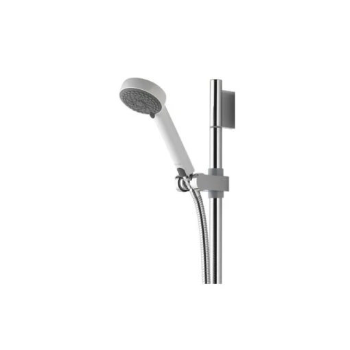 Aqualisa Aquastream Thermo With 90mm Harmony Head – White/Chrome - Image 3