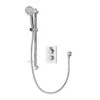 Aqualisa Dream Thermostatic Shower With Adjustable Head Round -Bathroom Shower Shop aqualisa drmdcv1adrnd
