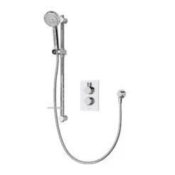 Aqualisa Dream Thermostatic Shower With Adjustable Head Round