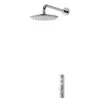 Aqualisa ISystem Smart Concealed Shower With Wall Head (HP/Combi) -Bathroom Shower Shop aqualisa isda1bfw21