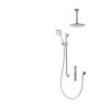 Aqualisa ISystem Smart Concealed With Adjustable & Ceiling Heads (HP/Combi) -Bathroom Shower Shop aqualisa isda1bvdvfc21