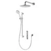Aqualisa ISystem Smart Concealed With Adjustable & Wall Heads (HP/Combi) -Bathroom Shower Shop aqualisa isda1bvdvfw21