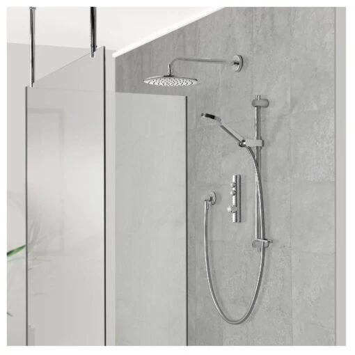 Aqualisa ISystem Smart Concealed With Adjustable & Wall Heads (HP/Combi) - Image 3