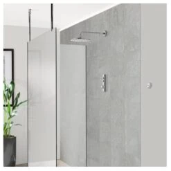 Aqualisa ISystem Smart Concealed Shower With Wall Head (Gravity Pumped) -Bathroom Shower Shop aqualisa isda2bfw21 3