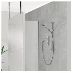 Aqualisa ISystem Smart Concealed Shower With Adjustable Head (Gravity Pumped) -Bathroom Shower Shop aqualisa isda2bv21 3