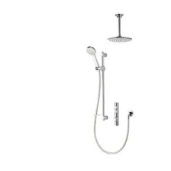 Aqualisa ISystem Smart Concealed With Adjustable & Ceiling Heads (Gravity Pumped)