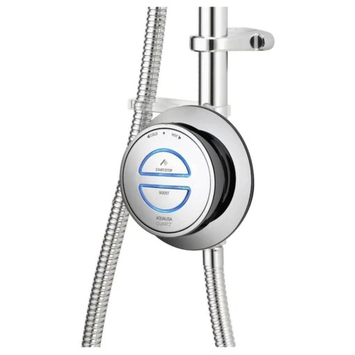 Aqualisa Quartz Classic Smart Shower Exposed With Adjustable Head (Gravity Pumped) - Image 3