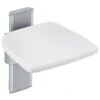 Armitage Shanks Care Plus Folding Shower Seat S0644 White -Bathroom Shower Shop armitage shanks s0644ac