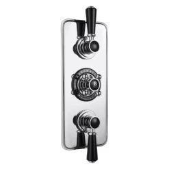 Bayswater Triple Concealed Valve With Black Indices