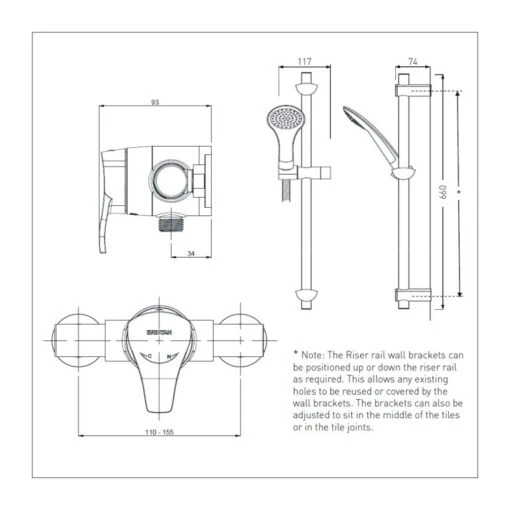 Bristan Capri2 Shower Valve Chrome - Image 2