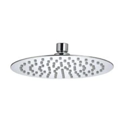 Bristan Stainless Steel Slimline 200mm Round Fixed Head
