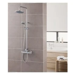 Triton Dene Thermostatic Bar Mixer Shower With Diverter Chrome -Bathroom Shower Shop btl dicm0262 2