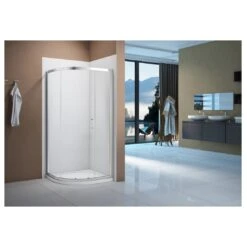 Merlyn Vivid Boost 900mm 1 Door Quadrant Enclosure