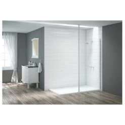 Merlyn 1100mm Wetroom Panel -Bathroom Shower Shop btl diew1104 3