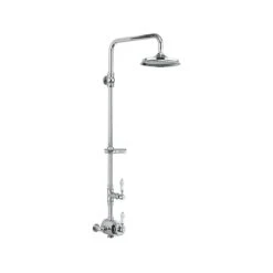 Burlington Stour Thermostatic Shower Valve With Rigid Riser