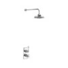 Burlington Trent Thermostatic Single Outlet Shower Valve With Rose -Bathroom Shower Shop burlington tf1s v16