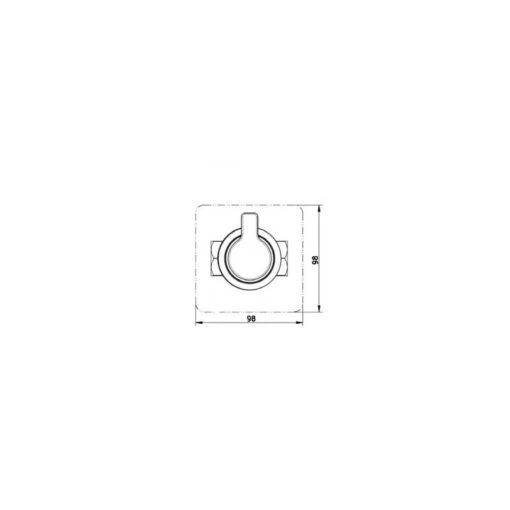 Cifial Coule Wall Diverter Chrome - Image 2