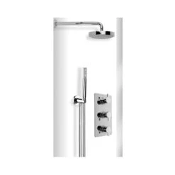 Cifial Coule Thermostatic Wetroom Kit Chrome