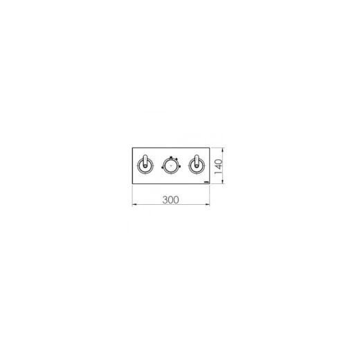 Cifial Technovation M3 3 Control Thermostatic Landscape Valve - Image 2