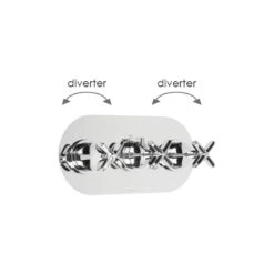 Cifial Hexa 3 Control Landscape Thermostatic Valve With Diverter