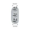Cifial Technovation 35 3 Control Valve With Double Diverter -Bathroom Shower Shop cifial 600v34se