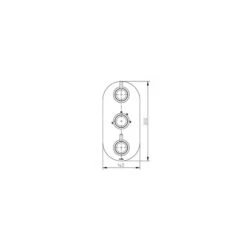 Cifial Technovation 35 3 Control Valve With Double Diverter -Bathroom Shower Shop cifial 600v34se 2