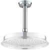 Flova Liberty Traditional Ceiling Shower Arm Chrome -Bathroom Shower Shop flova ki09