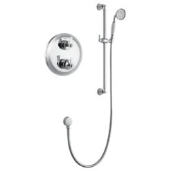 Flova Liberty Thermostatic 1 Outlet Shower With Slide Rail Kit