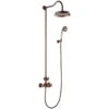 Flova Liberty Exposed Thermostatic Shower Column Oil Rubbed Bronze -Bathroom Shower Shop flova litskit orb