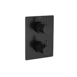 Flova Levo Matt Black Square 2-Way Trim Kit Only