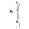 Flova Str8 Thermostatic Shower With GoClick Slide Rail Kit -Bathroom Shower Shop flova st1wpk2