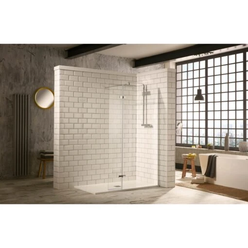 Frontline Aquaglass Hinged Walk-In 900mm & 300mm Flipper Panel