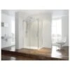 Frontline Aquaglass Frameless 760mm Side Panel -Bathroom Shower Shop frontline bed9821bs f2
