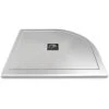 Frontline Aquaglass 1000x800mm Slimline Offset Quadrant Shower Tray LH -Bathroom Shower Shop frontline st2510x80ql