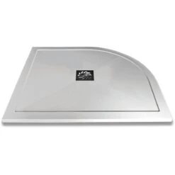 Frontline Aquaglass 1000x800mm Slimline Offset Quadrant Shower Tray LH