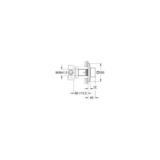 Grohe Allure Brilliant 5-Way Diverter 19798 - Image 2