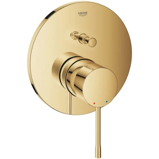 Grohe Essence Single-Lever Mixer With 2 Way Diverter Cool Sunrise