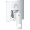 Grohe Eurocube Single-Lever Mixer Trim With 3-Way Diverter 24094 -Bathroom Shower Shop grohe 24094000