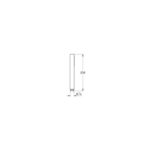 Grohe Euphoria Cube Stick Hand Shower 1 Spray 27884 - Image 2