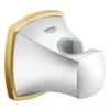 Grohe Grandera Wall Hand Shower Holder 27969 Chrome/Gold -Bathroom Shower Shop grohe 27969ig0