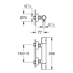 Bathroom Shower Shop -Bathroom Shower Shop grohe 34065al2 2
