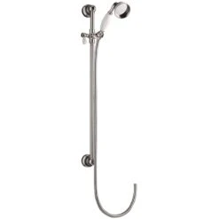 Hudson Reed Slider Rail Kit Chrome & White