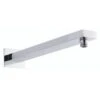 Hudson Reed Wall Mounted Large Rectangular Shower Arm -Bathroom Shower Shop hudson reed arm12