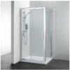 Ideal Standard Synergy 1200mm Slider Door L6289 Bright Silver -Bathroom Shower Shop ideal standard l6289eo