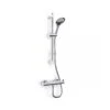 Inta Kiko Deluxe Thermostatic Shower With Flexible Slide Rail Kit -Bathroom Shower Shop inta kk10035cp